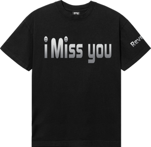 iMissyou TEE BLACK