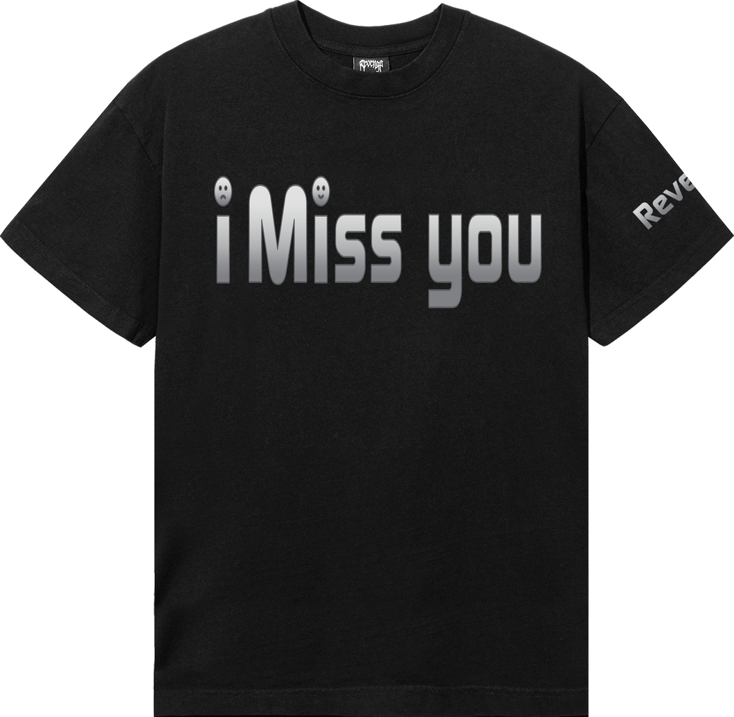 iMissyou TEE BLACK