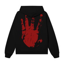 Load image into Gallery viewer, X KILL HOODIE BLACK/RED
