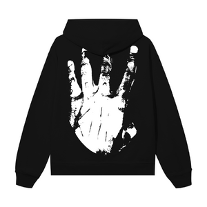 X KILL OUTLINE HOODIE BLACK/WHITE