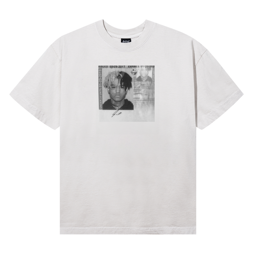 X DRIVER'S LICENSE TEE CEMENT