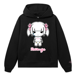 RAVEN HOODIE BLACK