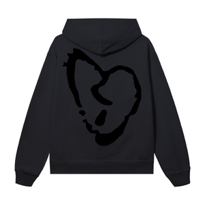 X LIGHTNING HEARTBREAK HOODIE VINTAGE BLACK/BLACK