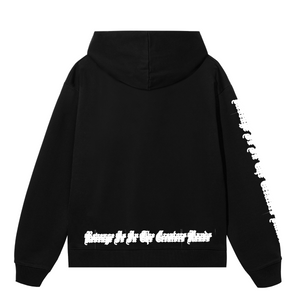 MOTION LIGHTNING LOGO HOODIE BLACK