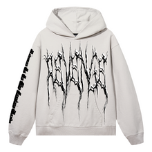 Load image into Gallery viewer, MOTION LIGHTNING LOGO HOODIE CEMENT

