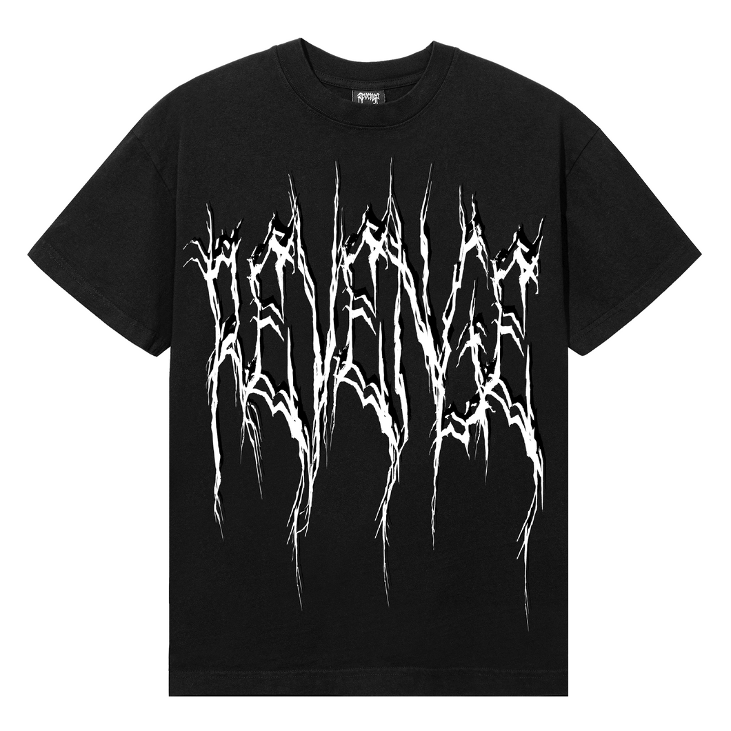 MOTION LIGHTNING LOGO TEE BLACK