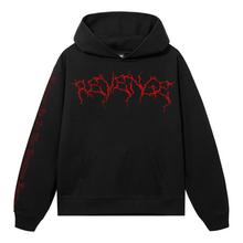 Load image into Gallery viewer, X LIGHTNING KILL HOODIE BLACK/RED
