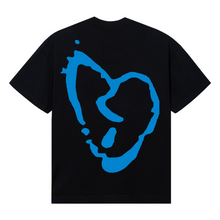 Load image into Gallery viewer, X LIGHTNING HEARTBREAK TEE BLACK/BLUE
