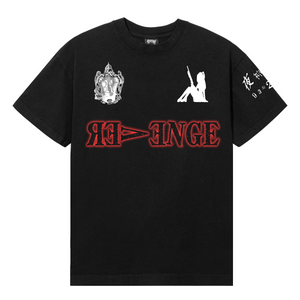D1E TEE BLACK/RED