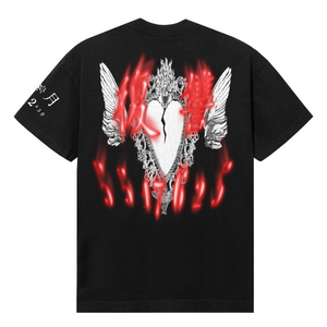D1E TEE BLACK/RED