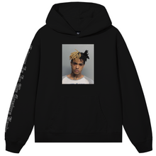 Load image into Gallery viewer, X MUGSHOT HOODIE BLACK
