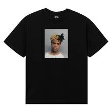 Load image into Gallery viewer, X MUGSHOT TEE BLACK
