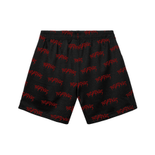 Load image into Gallery viewer, X MASSACRE SHORTS BLACK/RED
