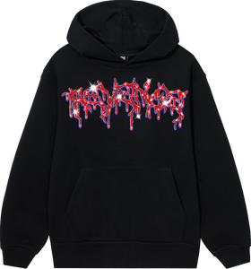 Black red revenge hoodie online