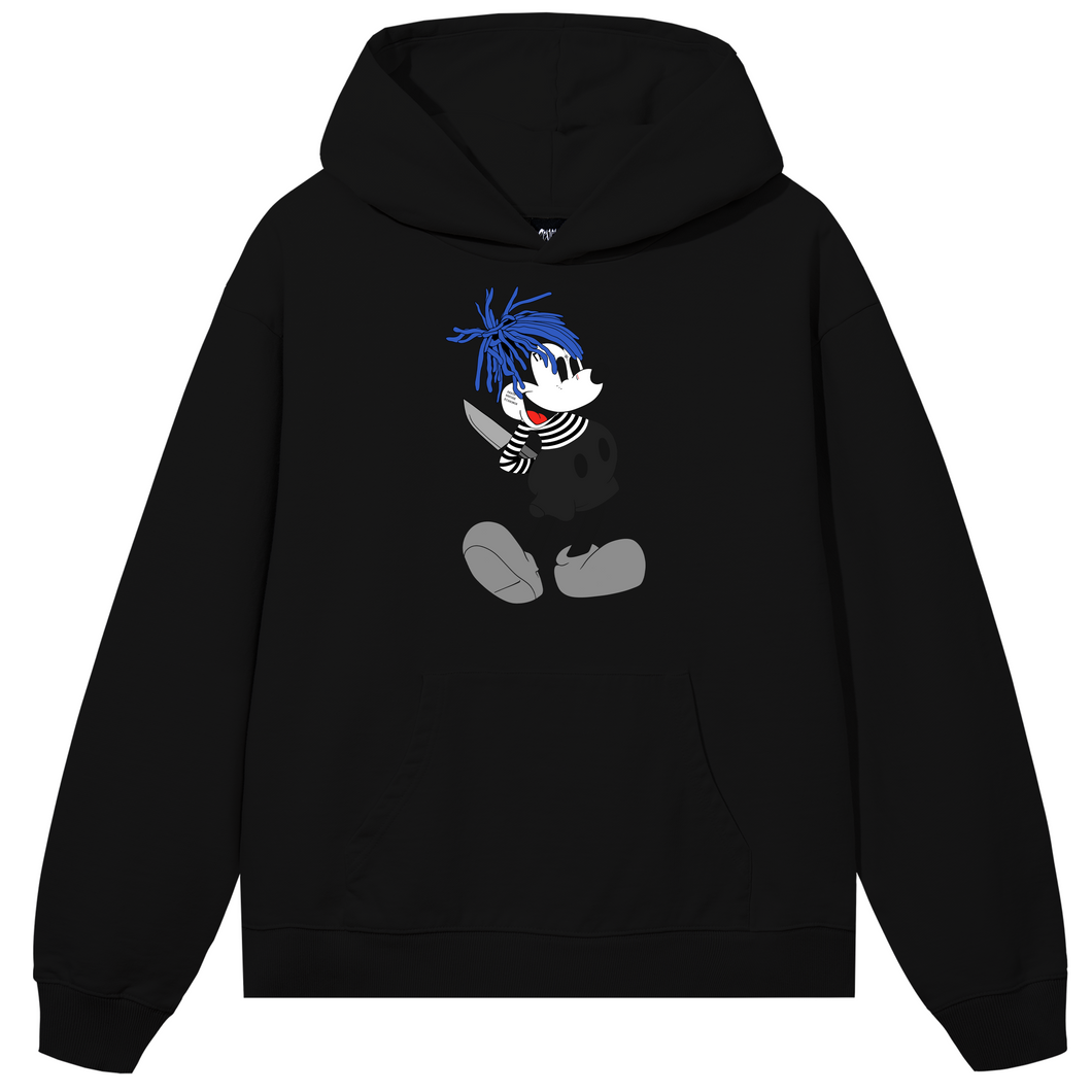 X SAD HOODIE BLACK