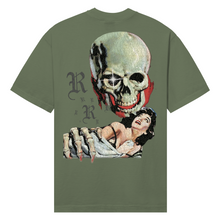 Load image into Gallery viewer, PARALYSIS TEE ARMY GREEN
