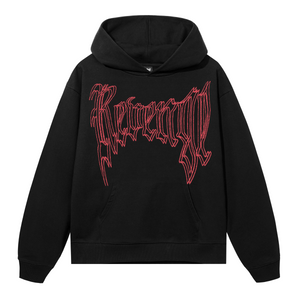 PARALYSIS HOODIE BLACK
