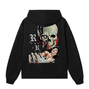 PARALYSIS HOODIE BLACK