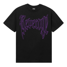 Load image into Gallery viewer, PARALYSIS TEE BLACK/PURPLE
