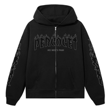 Load image into Gallery viewer, PERCOCET ZIP BLACK/GREY
