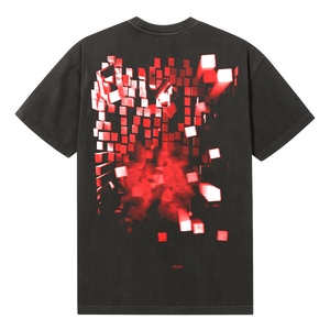 MEMORY CARD TEE VINTAGE BLACK/RED