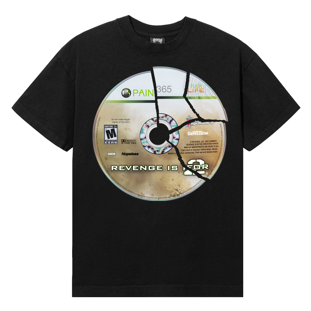 NO RUSSIAN TEE BLACK
