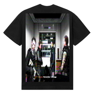 NO RUSSIAN TEE BLACK