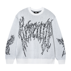 RENAISSANCE KNIT WHITE/BLACK