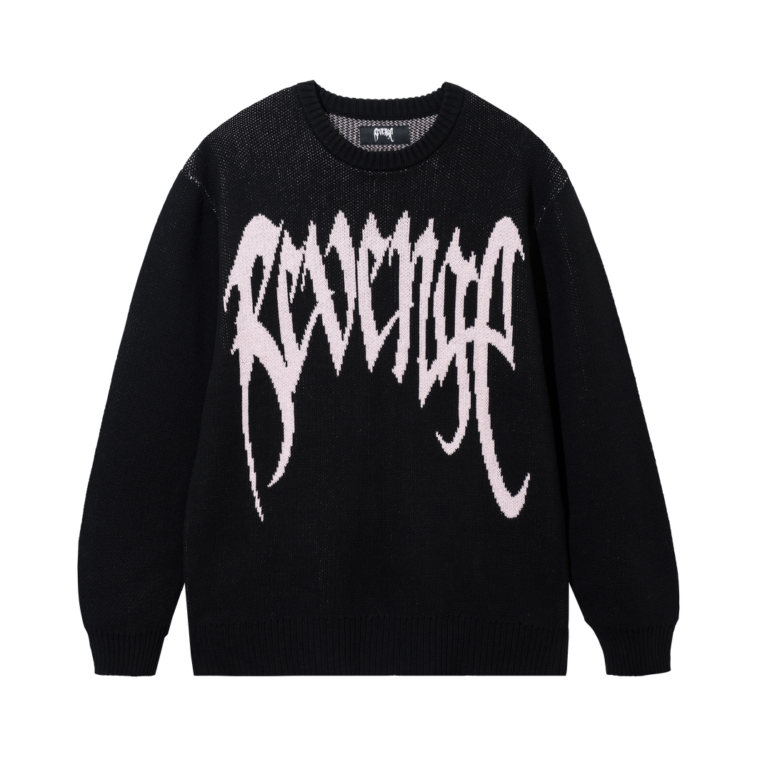 ANARCHY KNIT BLACK/PINK