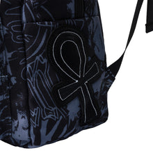 Load image into Gallery viewer, X COLLAGE PATCHES CANVAS BACKPACK BLACK/WHITE
