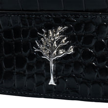 Load image into Gallery viewer, X ARCH LOGO TREE CROC CARDHOLDER BLACK
