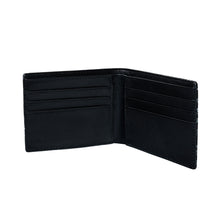 Load image into Gallery viewer, X LIGHTNING HEARTBREAK LEATHER BIFOLD WALLET BLACK
