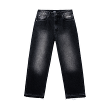 Load image into Gallery viewer, REMEX EMBROIDERED DENIM PANT WASHED BLACK
