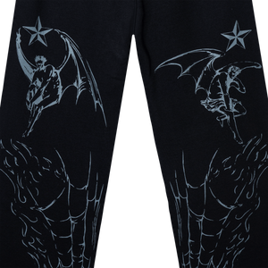 TATTOO SWEATPANTS BLACK/GREY