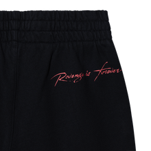 Load image into Gallery viewer, TATTOO SWEATPANTS BLACK/RED
