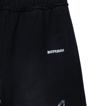 Load image into Gallery viewer, AIRBRUSHED REAPER SWEATPANTS TREATED BLACK
