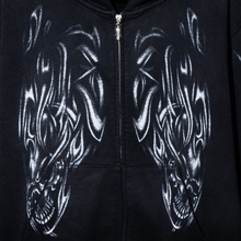 Load image into Gallery viewer, AIRBRUSHED REAPER ZIP TREATED BLACK
