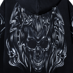 AIRBRUSHED REAPER ZIP TREATED BLACK