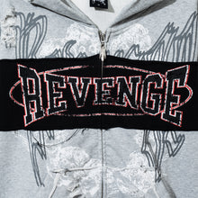 Load image into Gallery viewer, CHERUB DECONSTRUCTED ZIP HEATHER GREY
