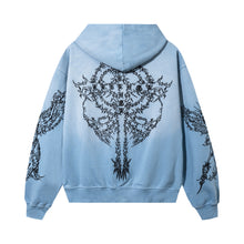 Load image into Gallery viewer, RENAISSANCE ZIP WASHED BABY BLUE/BLACK
