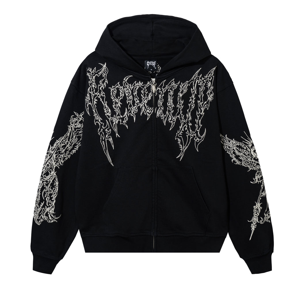 RENAISSANCE ZIP BLACK/SILVER