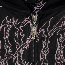 Load image into Gallery viewer, RENAISSANCE ZIP WASHED BLACK/PINK

