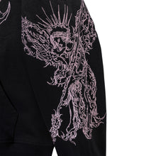 Load image into Gallery viewer, RENAISSANCE ZIP WASHED BLACK/PINK
