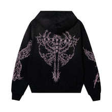 Load image into Gallery viewer, RENAISSANCE ZIP WASHED BLACK/PINK
