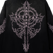 Load image into Gallery viewer, RENAISSANCE ZIP WASHED BLACK/PINK
