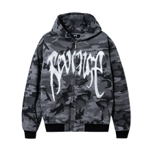 Load image into Gallery viewer, PERMAFROST WASHED JACKET GREY CAMO
