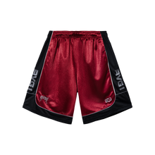 Load image into Gallery viewer, RVG 1 BASKETBALL SHORTS BURGUNDY/BLACK
