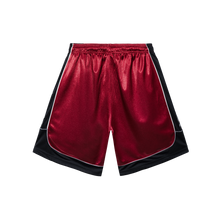 Load image into Gallery viewer, RVG 1 BASKETBALL SHORTS BURGUNDY/BLACK
