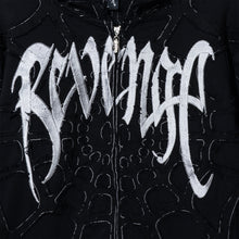 Load image into Gallery viewer, SPIDER WEB ZIP BLACK/SILVER
