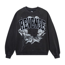Load image into Gallery viewer, ALUMNI CREWNECK WASHED BLACK
